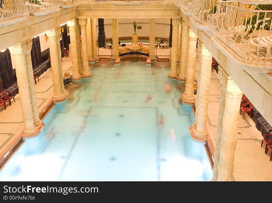 Public baths interior