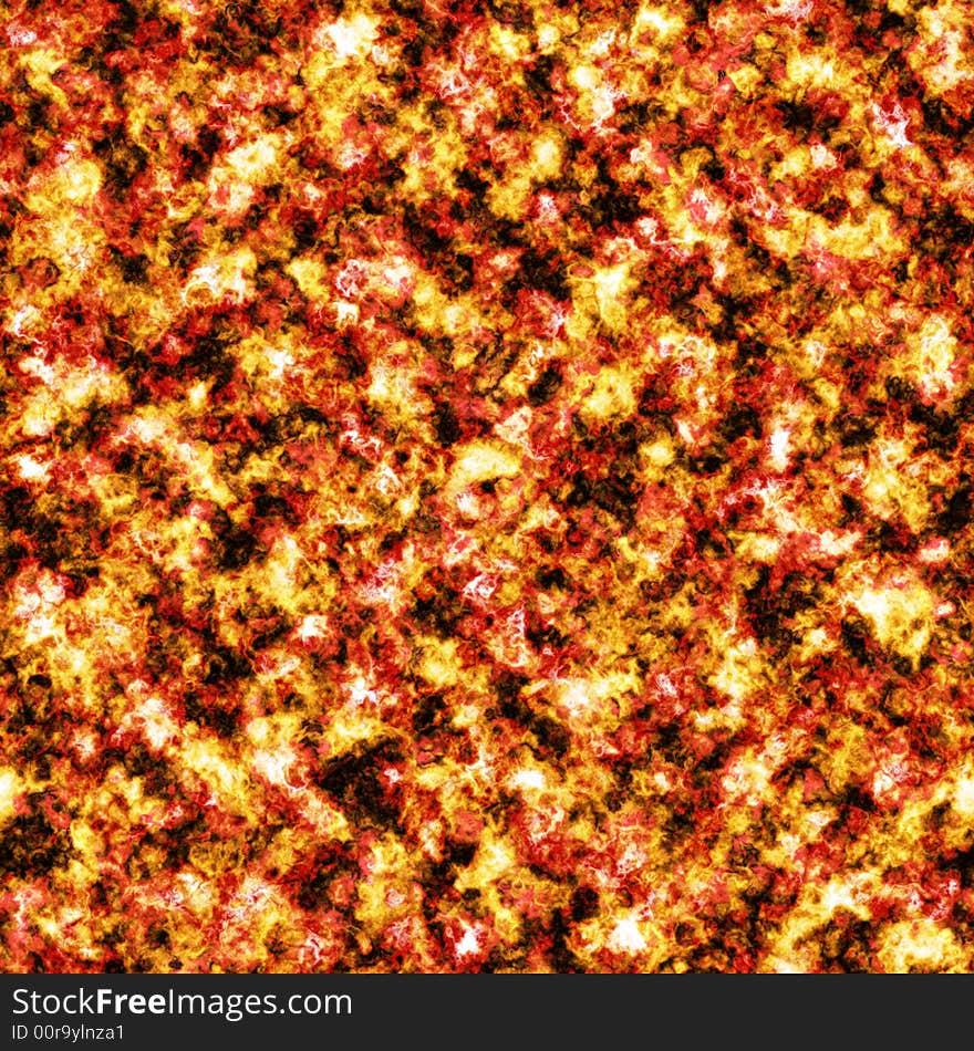 Fire from hell. Seamless texture