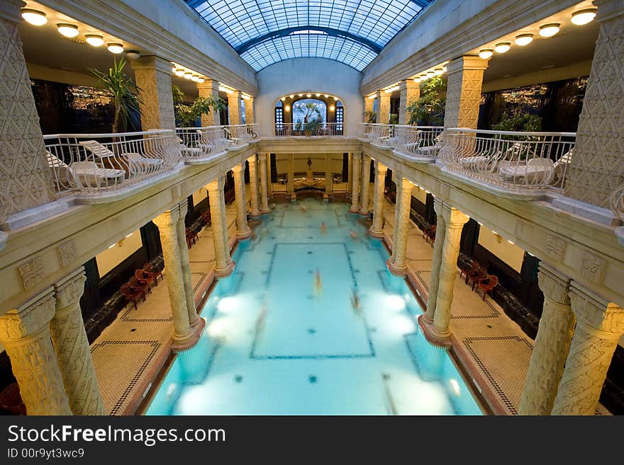 Public baths interior