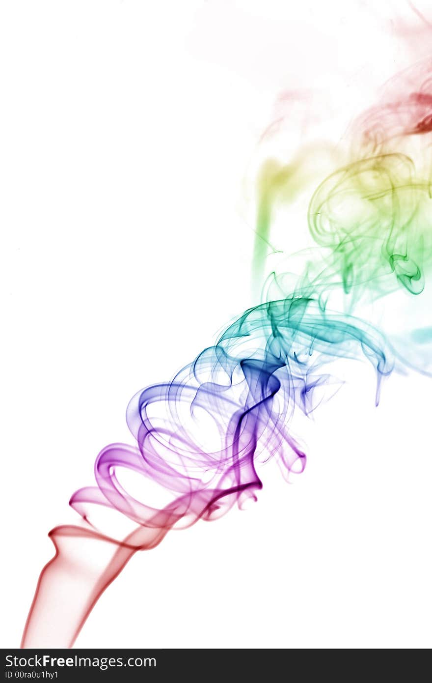 Colorful smoke