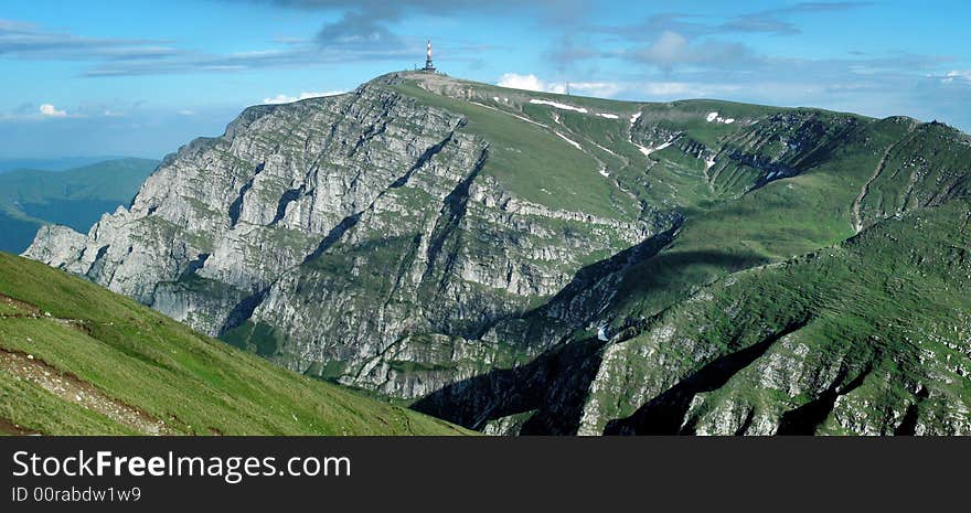 Summer in Carpathian mountains