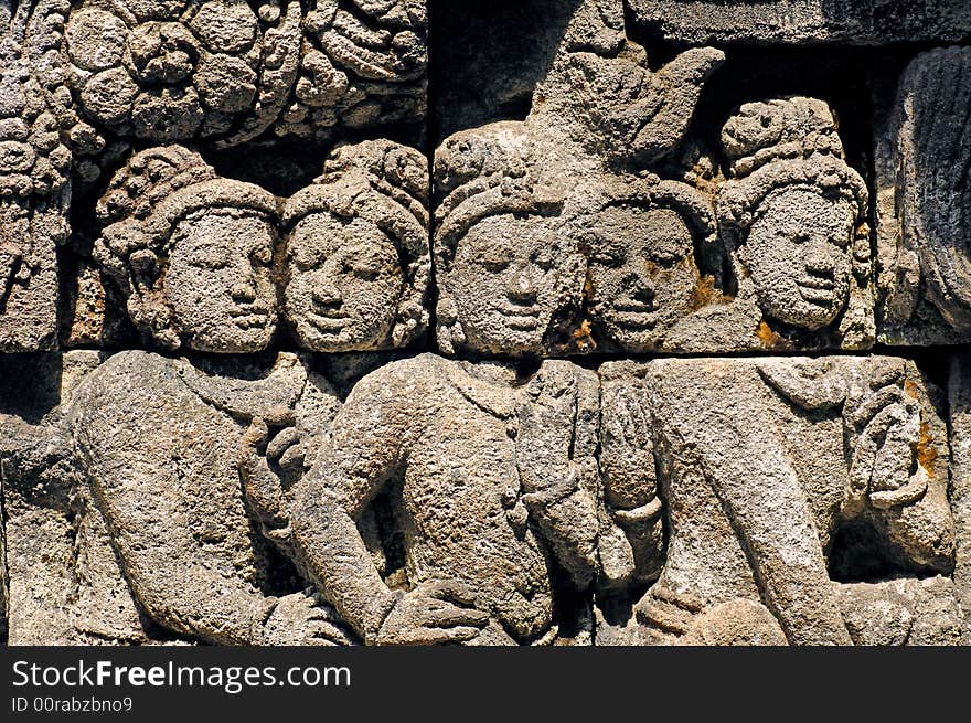 Indonesia, Java, Borobudur: Temple