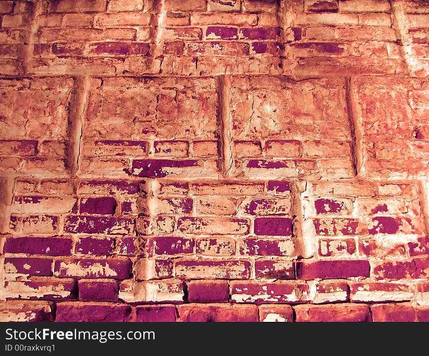 Grunge Brick Wall Background Texture