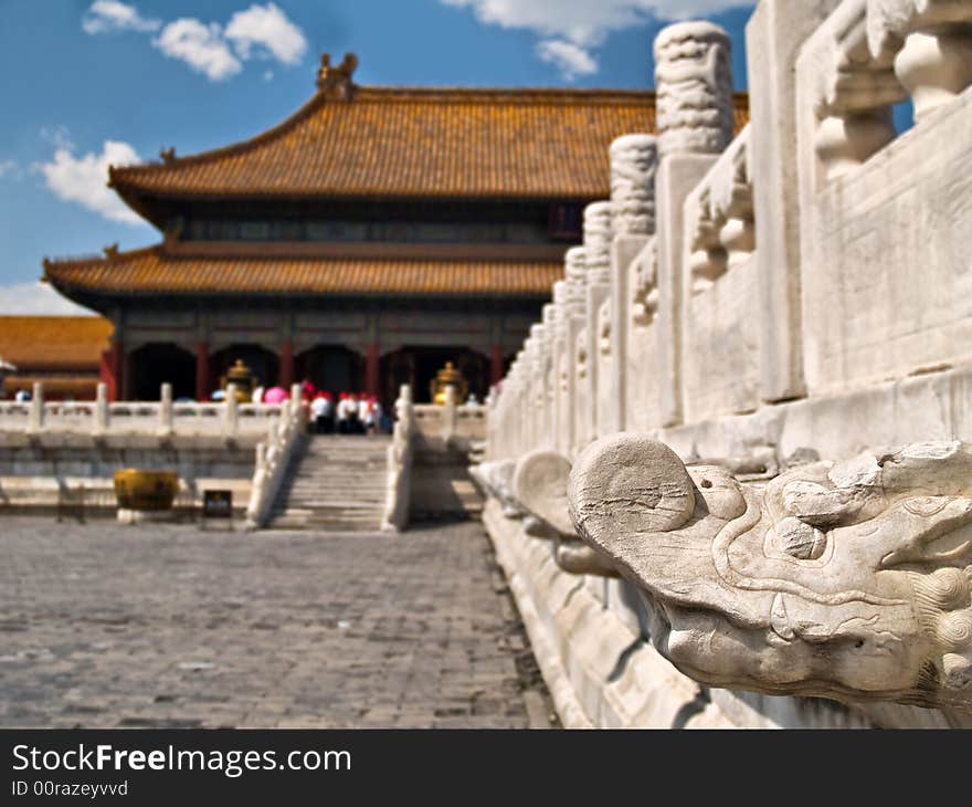 Forbidden city in Beijing, China