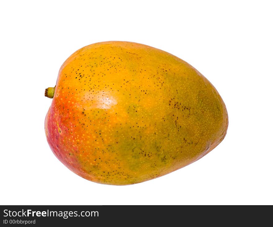 Fruit mango isolated on white background