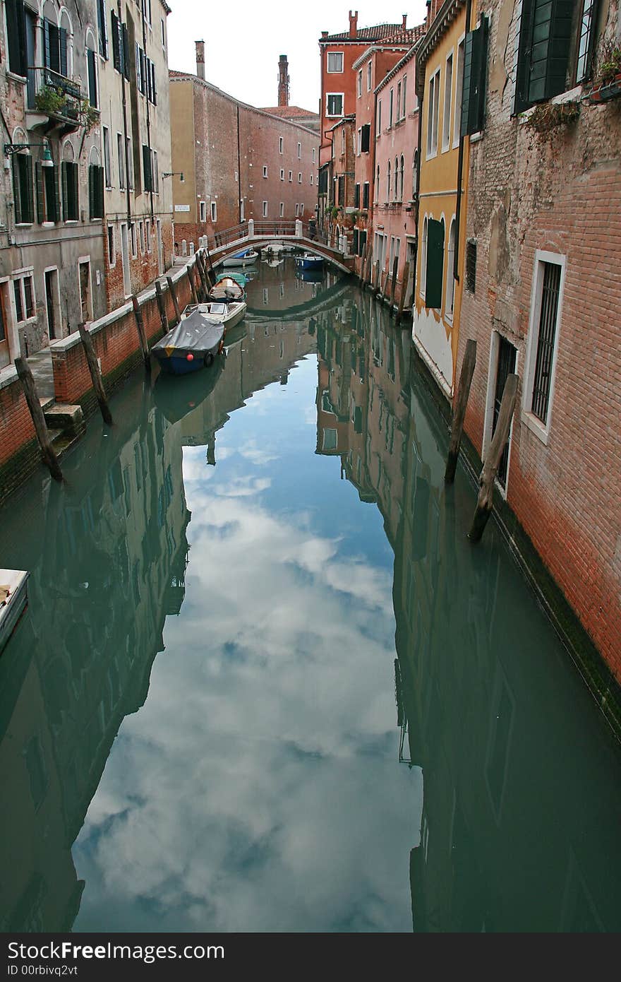 A canal of Venice