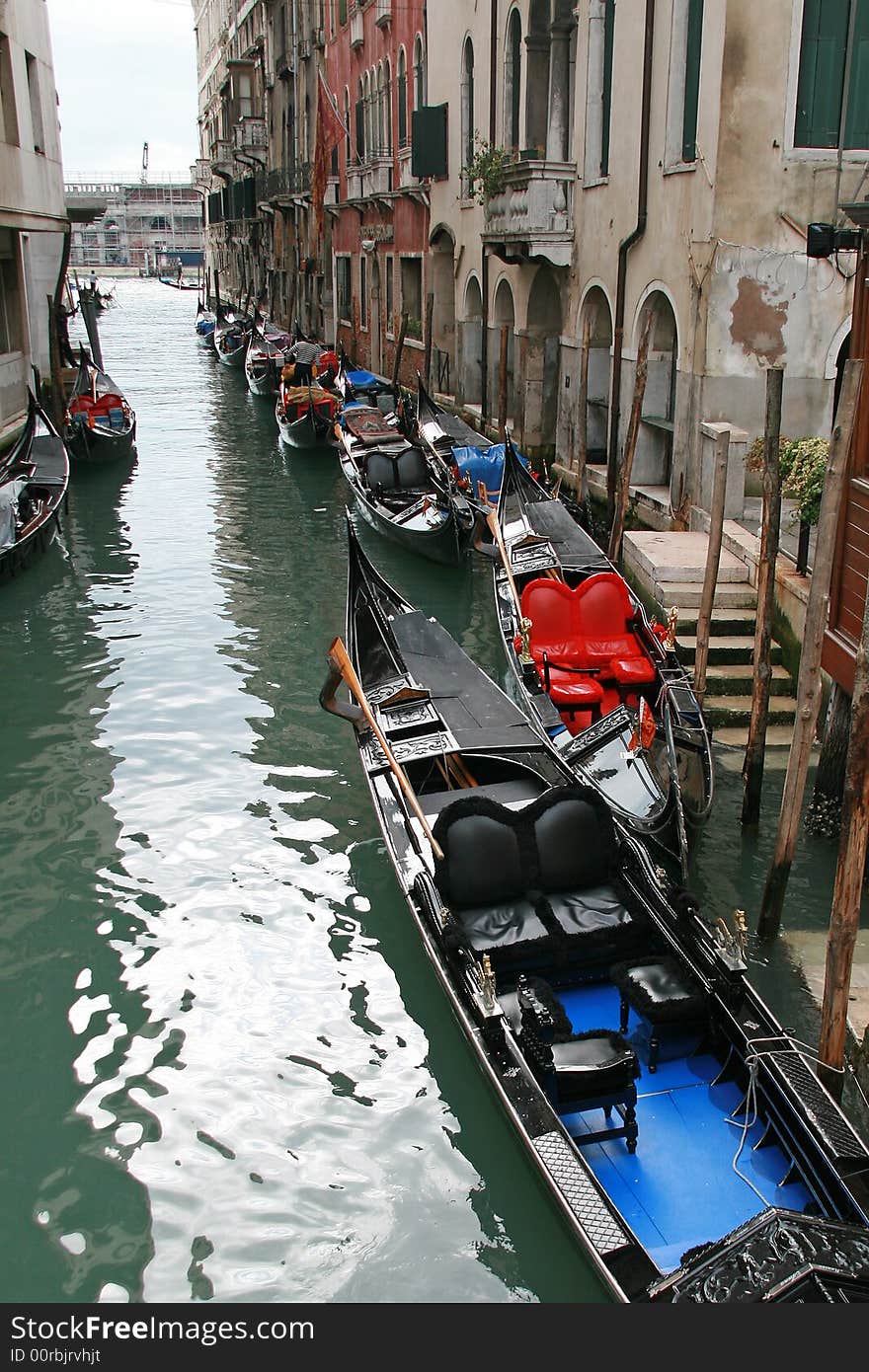 A canal of Venice