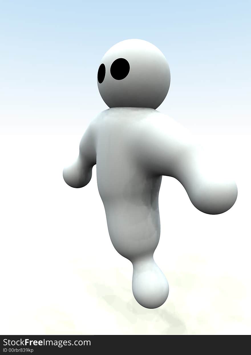 An image of a not very scary ghost, would be suitable for Halloween or death concepts. An image of a not very scary ghost, would be suitable for Halloween or death concepts.