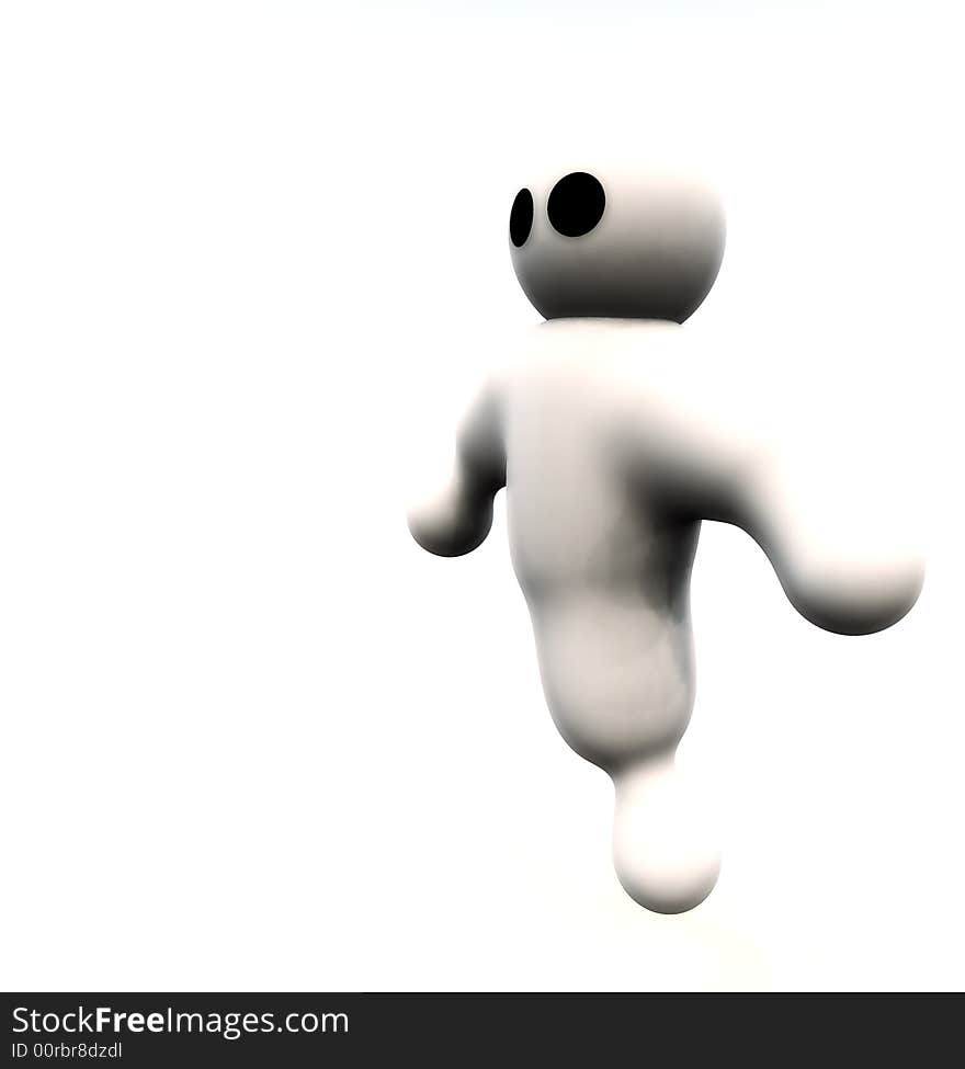 An image of a not very scary ghost, would be suitable for Halloween or death concepts. An image of a not very scary ghost, would be suitable for Halloween or death concepts.