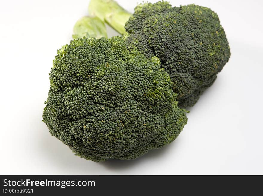 Broccoli  isolated on a white background