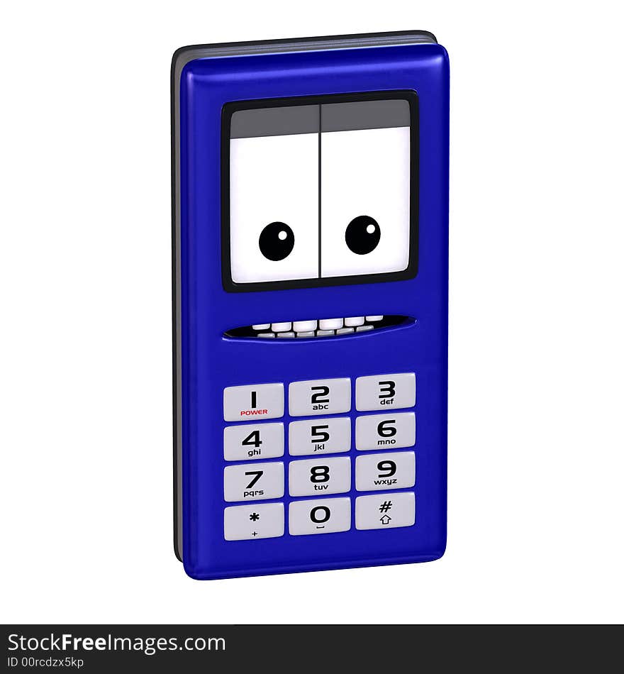 A multicolored cell phone with arms and legs
Image contains a Clipping Path. A multicolored cell phone with arms and legs
Image contains a Clipping Path