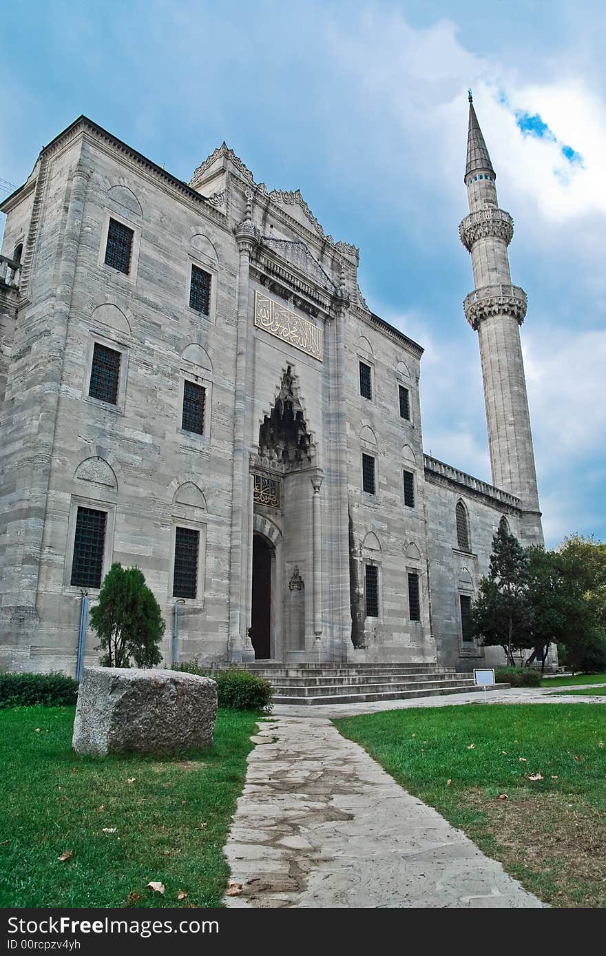 Suleimanie Mosque in Istanbul, Turkey. Suleimanie Mosque in Istanbul, Turkey