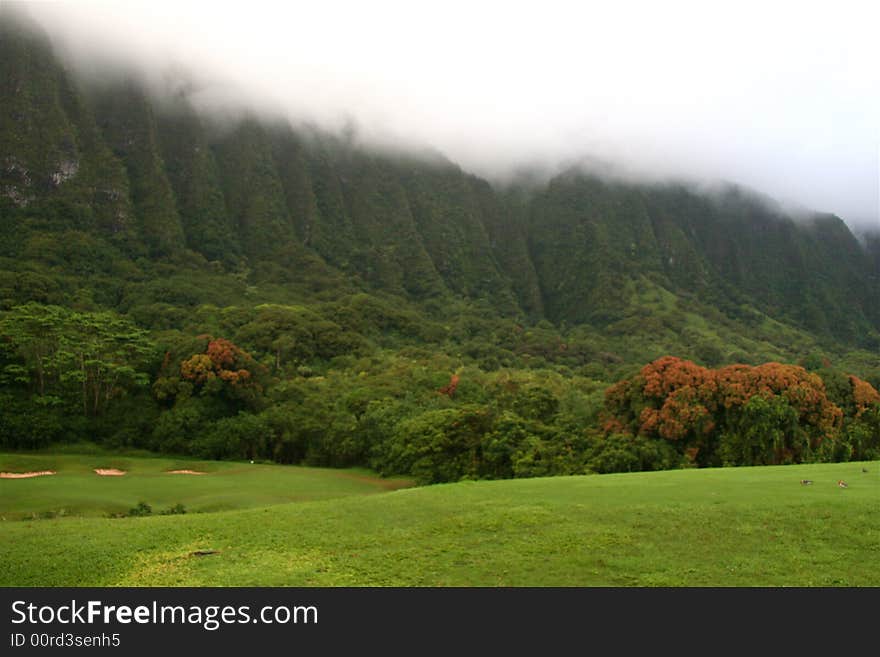 Ko olau Golf course North Coast Oahu