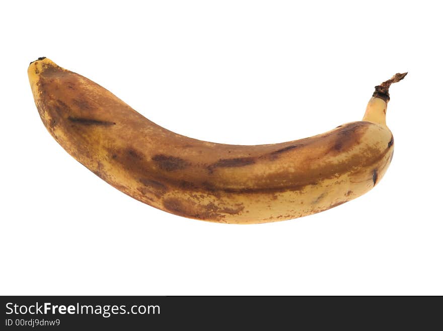 Withered banana