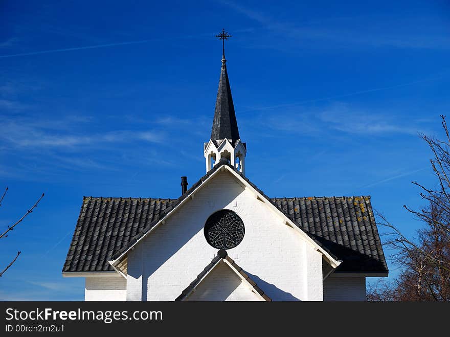 Detail Of A Chapel On Burial-grounds