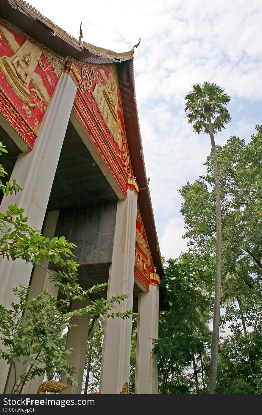 Temple in Loas