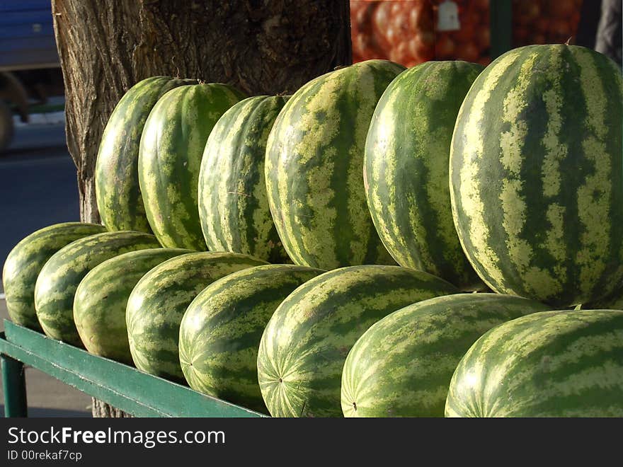 Green Water-melons