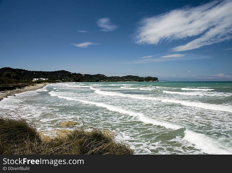 Corfu Island Beach