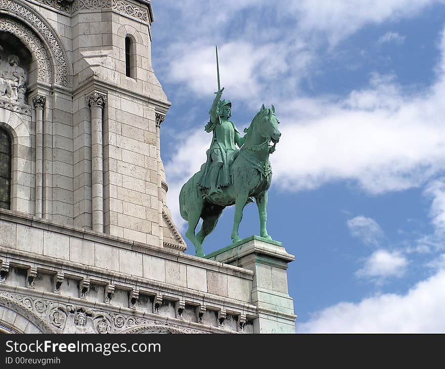 The Sacre Coeur Montmatre Paris