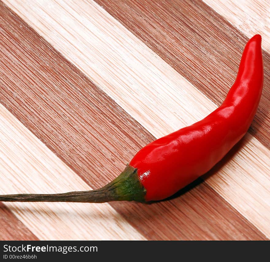 Red hot chili pepper