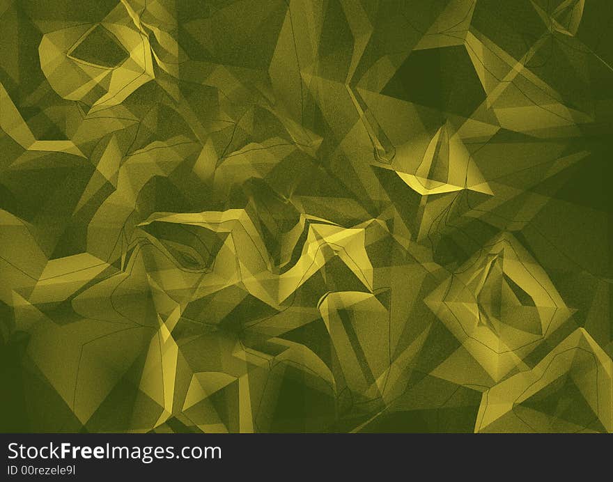 Abstract Grunge Background Of Green Color