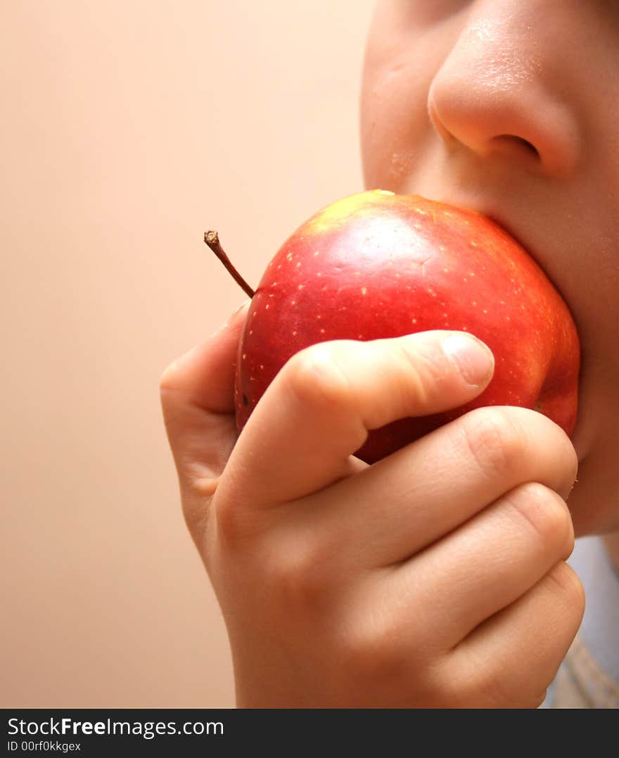 Boy With Apple