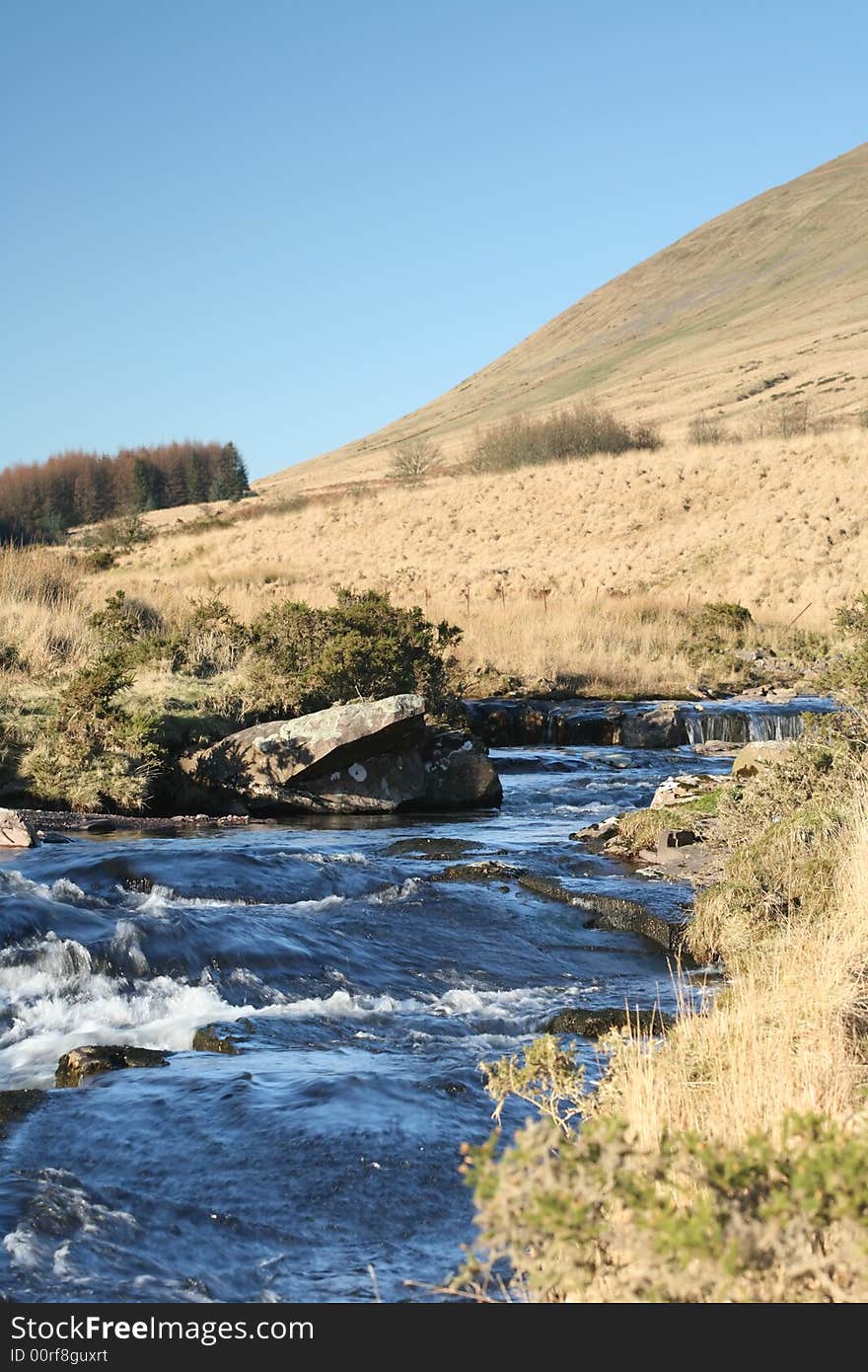 Fresh mountain stream