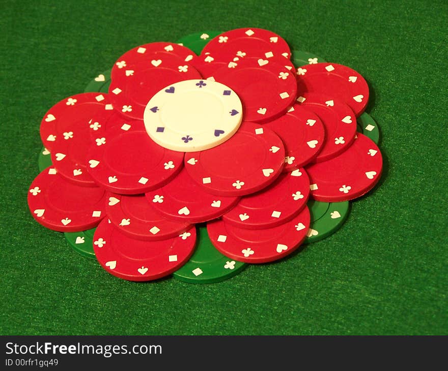 Poker Flower