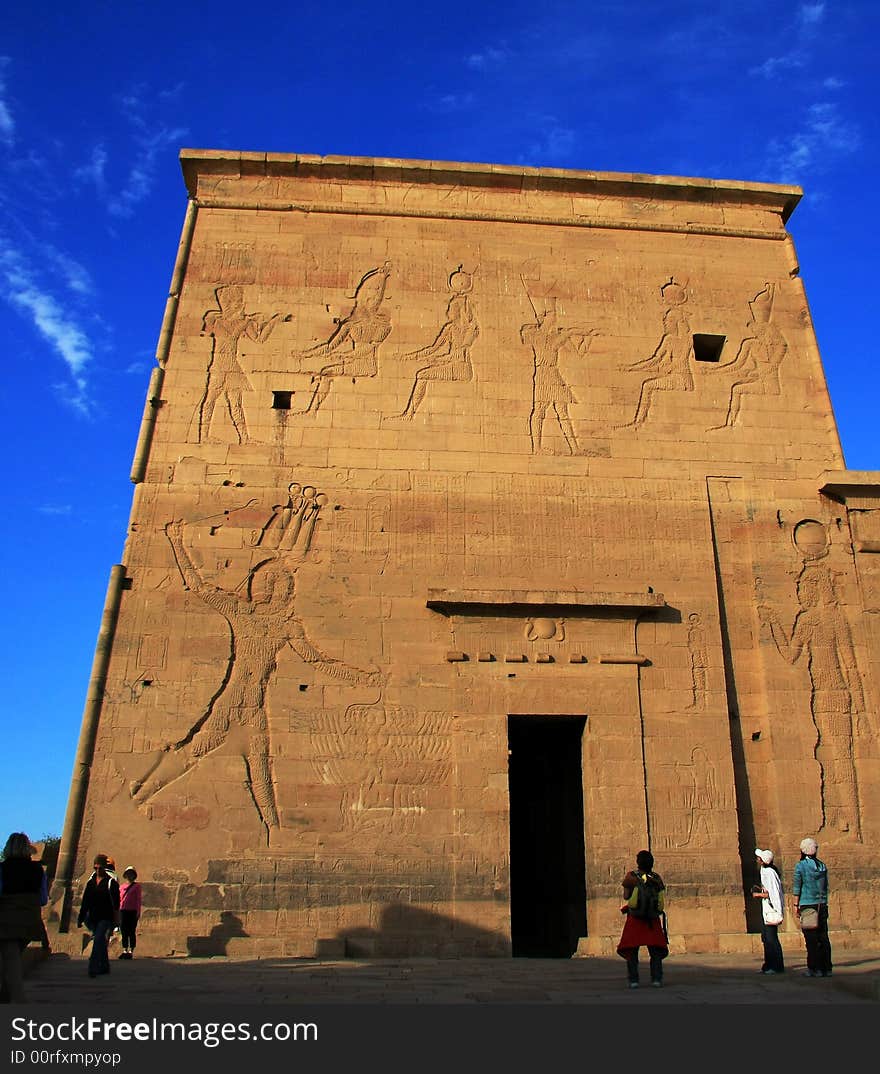 Philae Temple in Aswan, Egypt