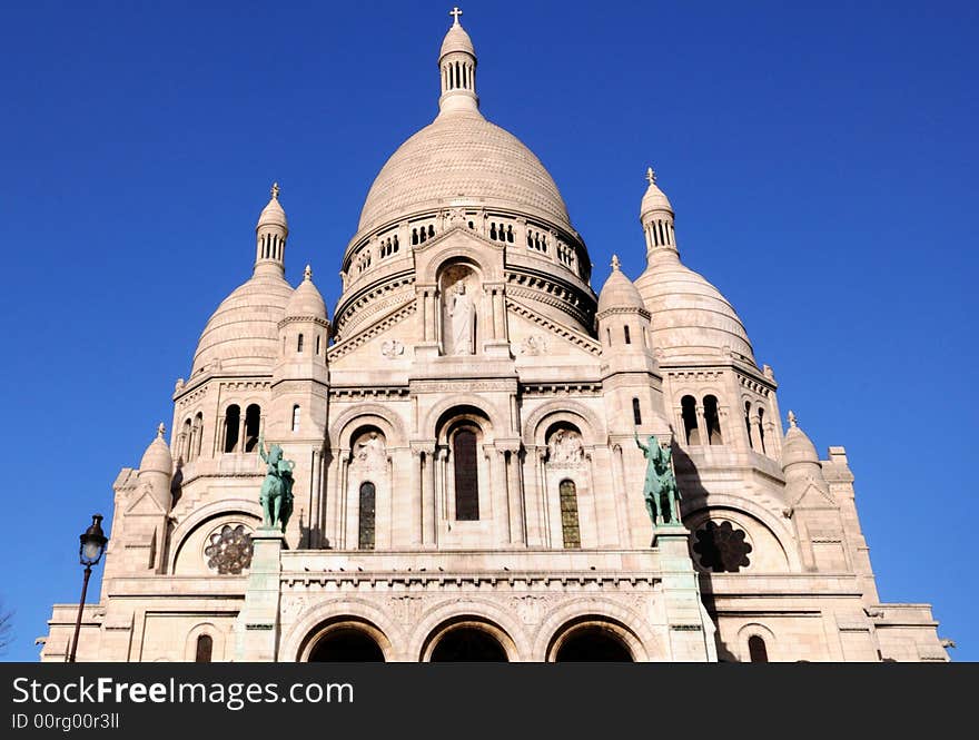 Beautiful Sacre Coeur In Paris