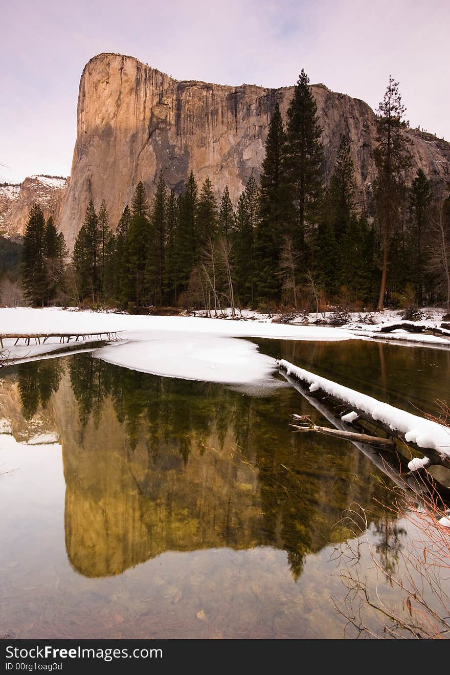 El Capitan And Merced River