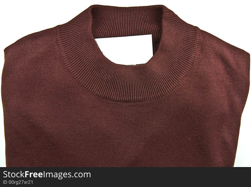 New silk mock neck sweater