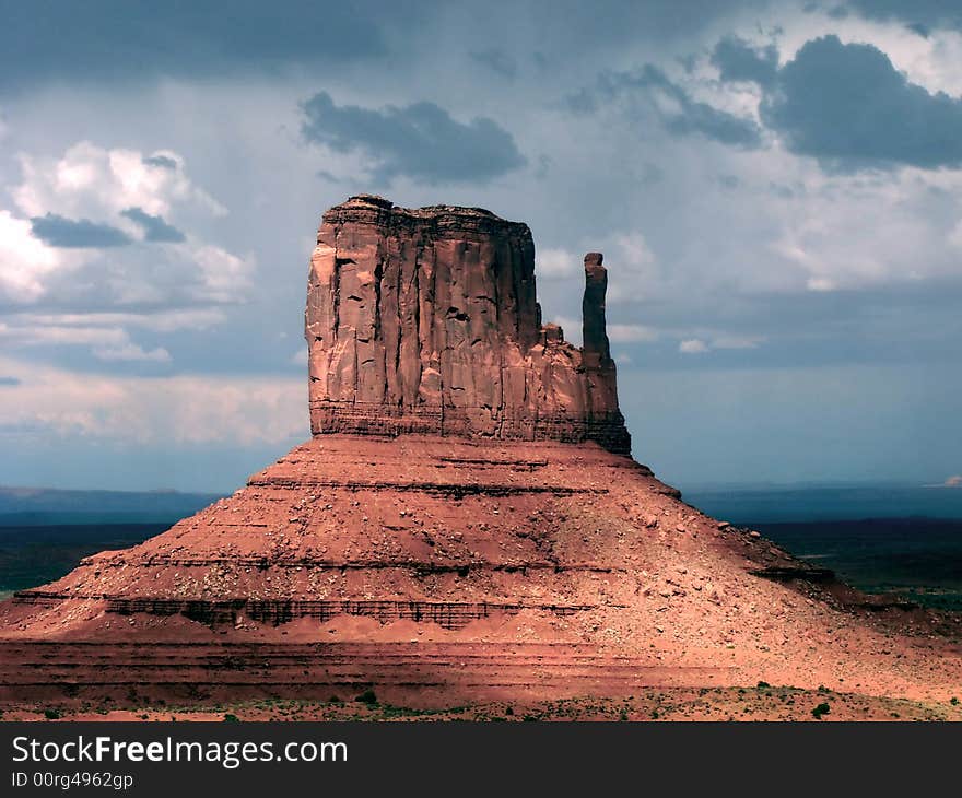 Monument valley park in Utah.