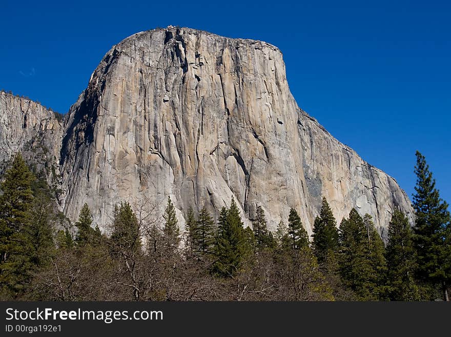 El Capitan in Yosemite National Park California