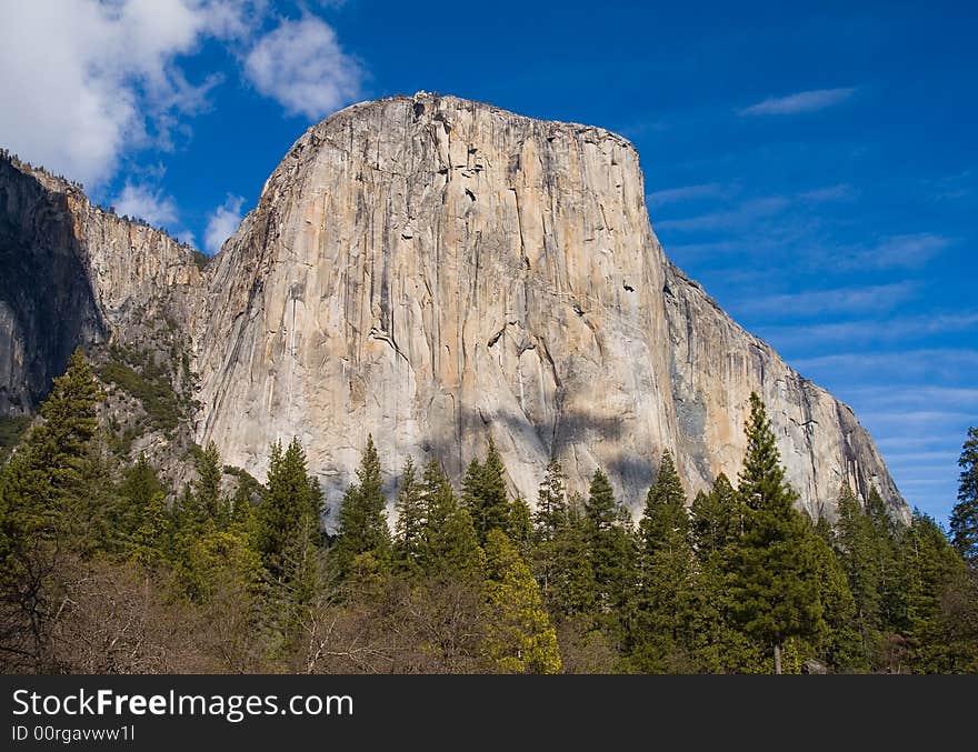 El Capitan in Yosemite National Park