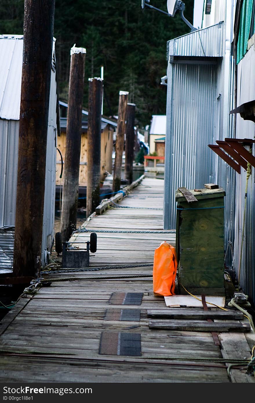 A local dock at the ocean I live by. A local dock at the ocean I live by.