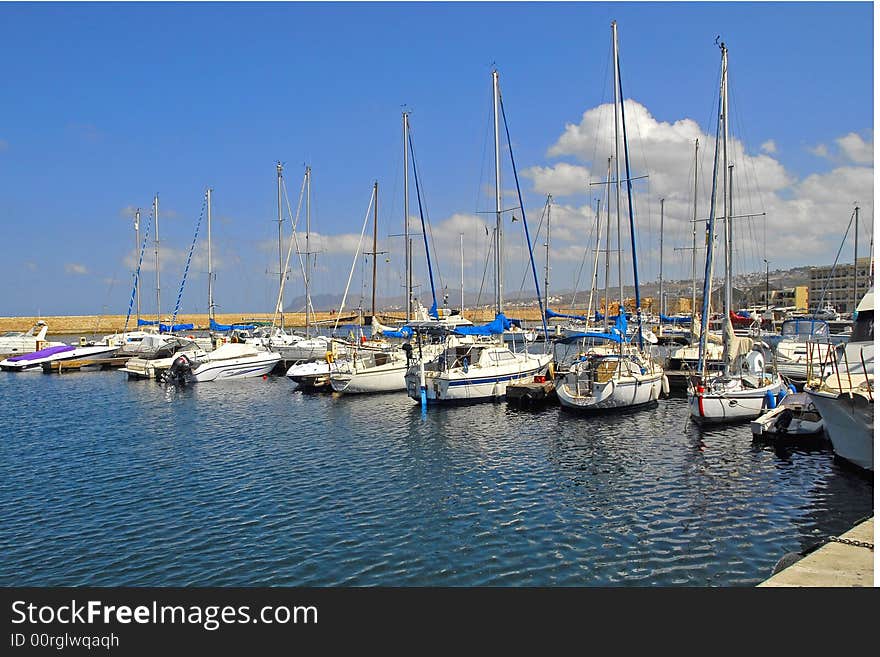 A Row Of Boats