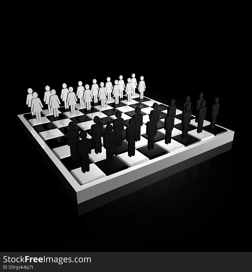 3D Form and Object, chessboard