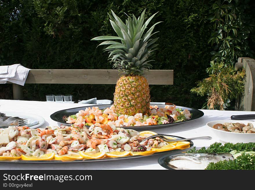 Delicious party snacks on a platter for a party. Delicious party snacks on a platter for a party