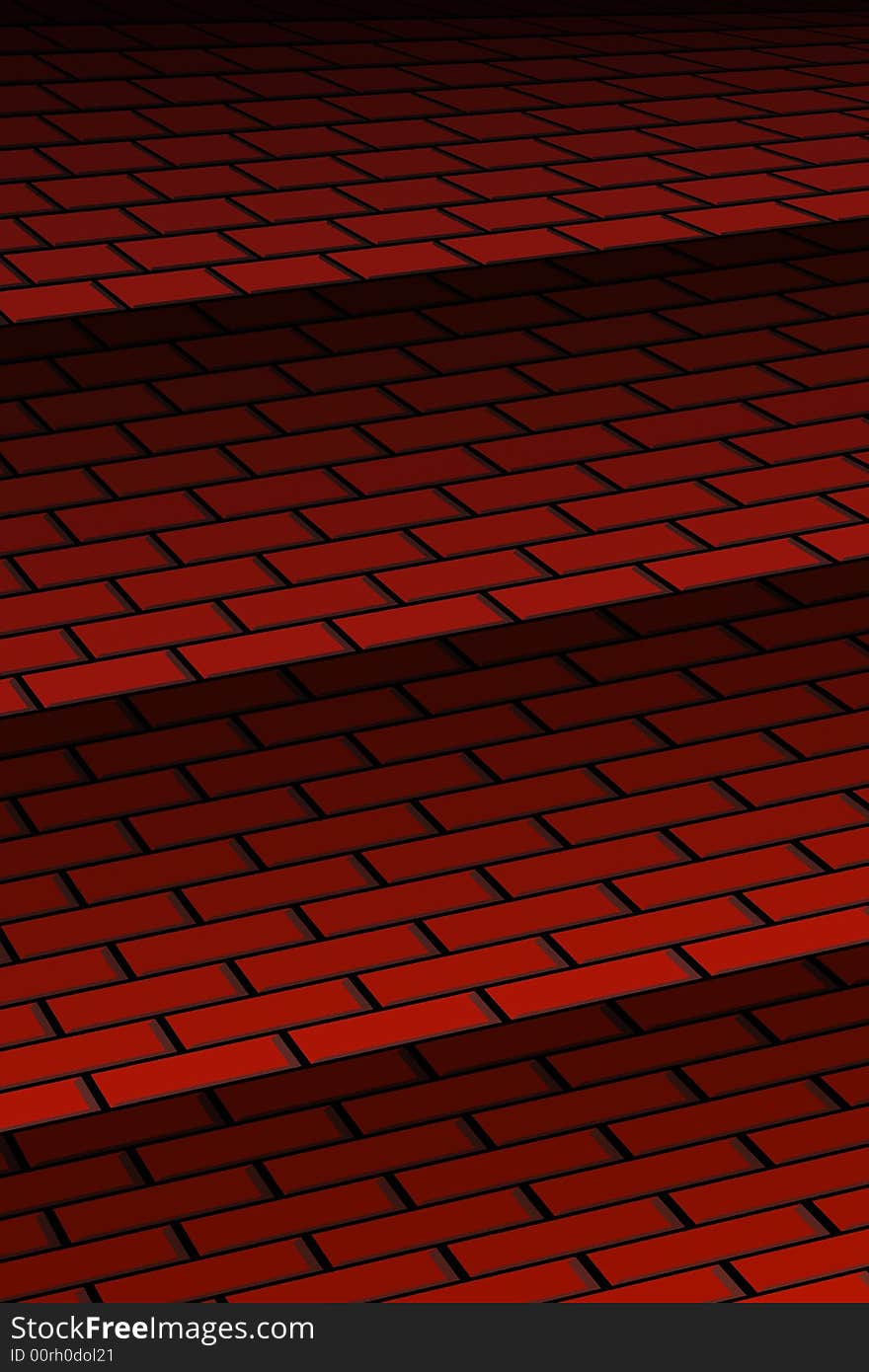 Vector illustration of abstract brick background