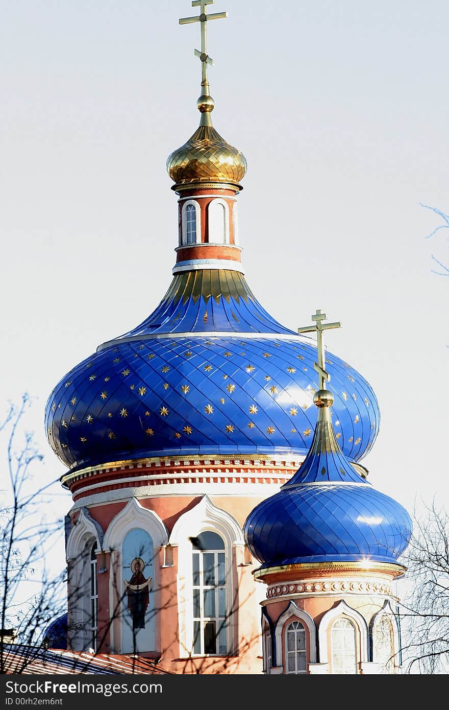 This is a domes of Christian church. This is a domes of Christian church