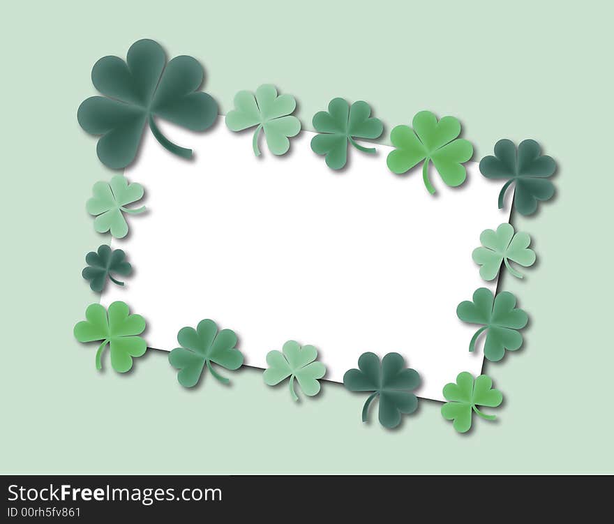 Shamrock Card