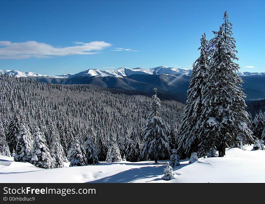 Winter in highlands