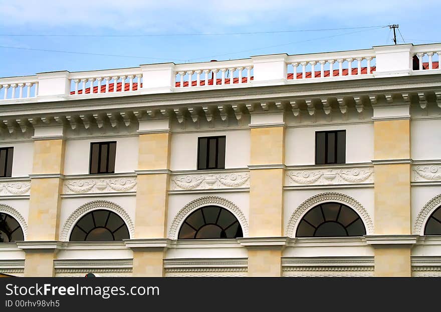 Shopping center in the ctnter of Sevastopol