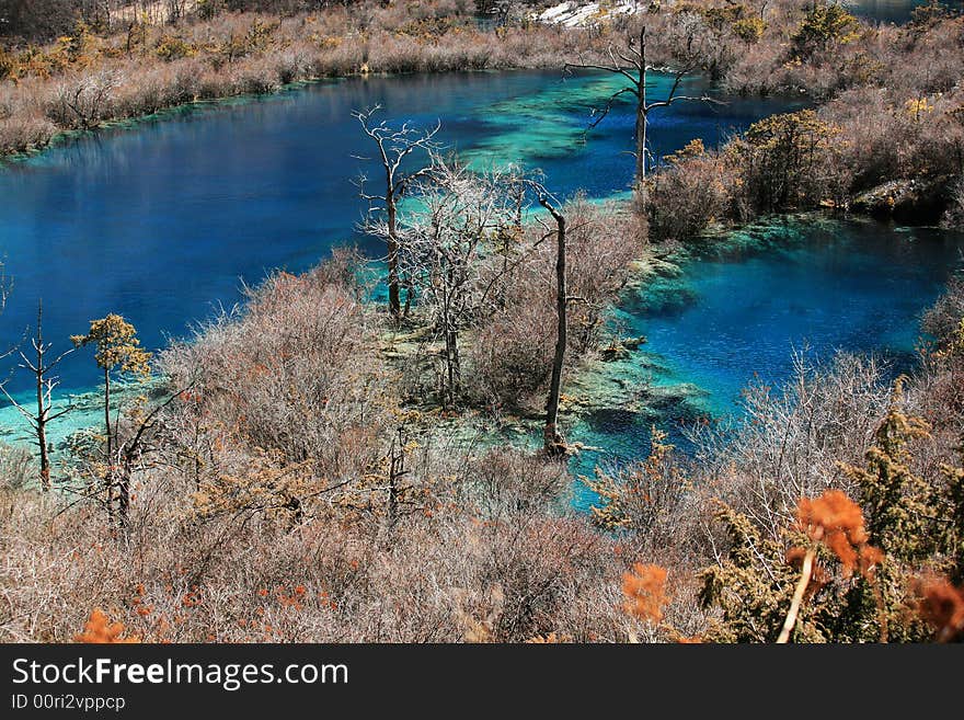 Shuzheng Sea In Jiuzhaigou