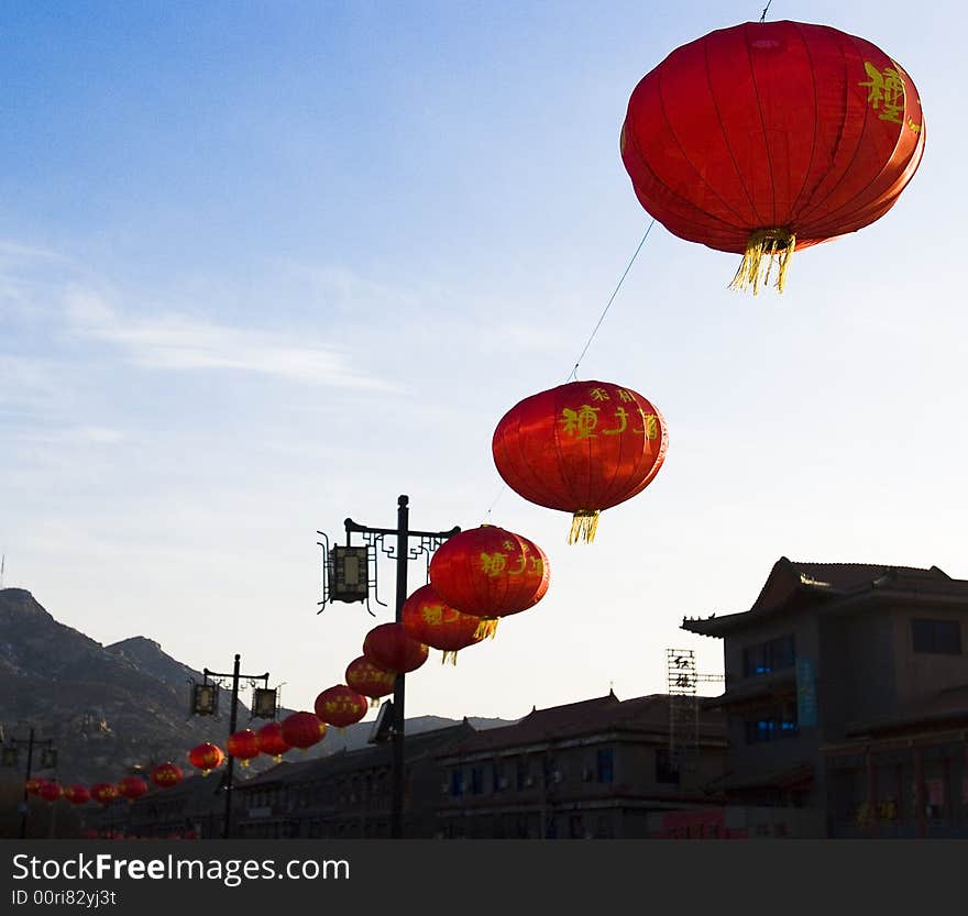 It is found at everywhere at new year's celebration's time in China . It is found at everywhere at new year's celebration's time in China .