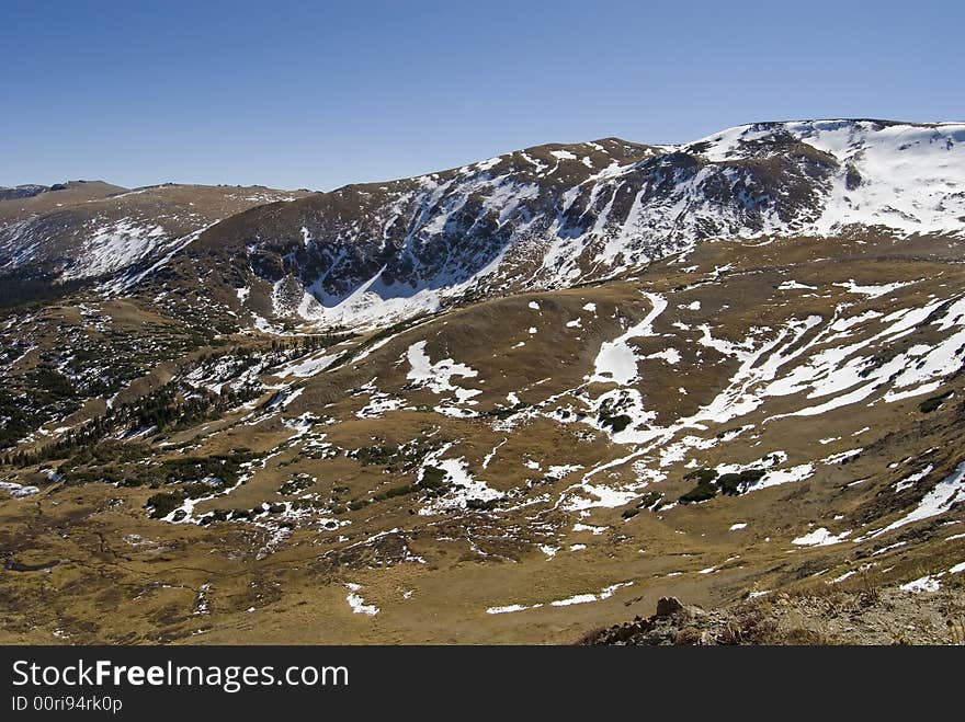 Wonderful view - Rocky Mountain National Park, Colorado. Wonderful view - Rocky Mountain National Park, Colorado.