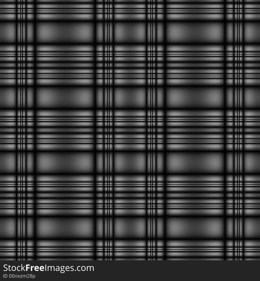 Seamless tillable dark silver metallic tartan style background with stripes. Seamless tillable dark silver metallic tartan style background with stripes