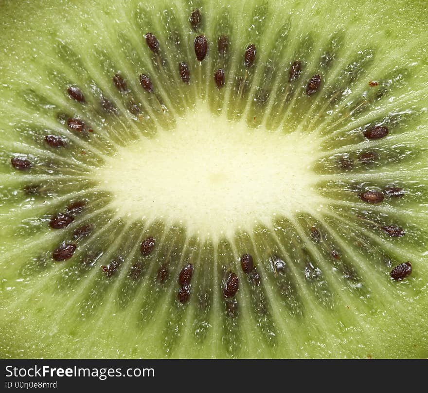 Background from fresh kiwi