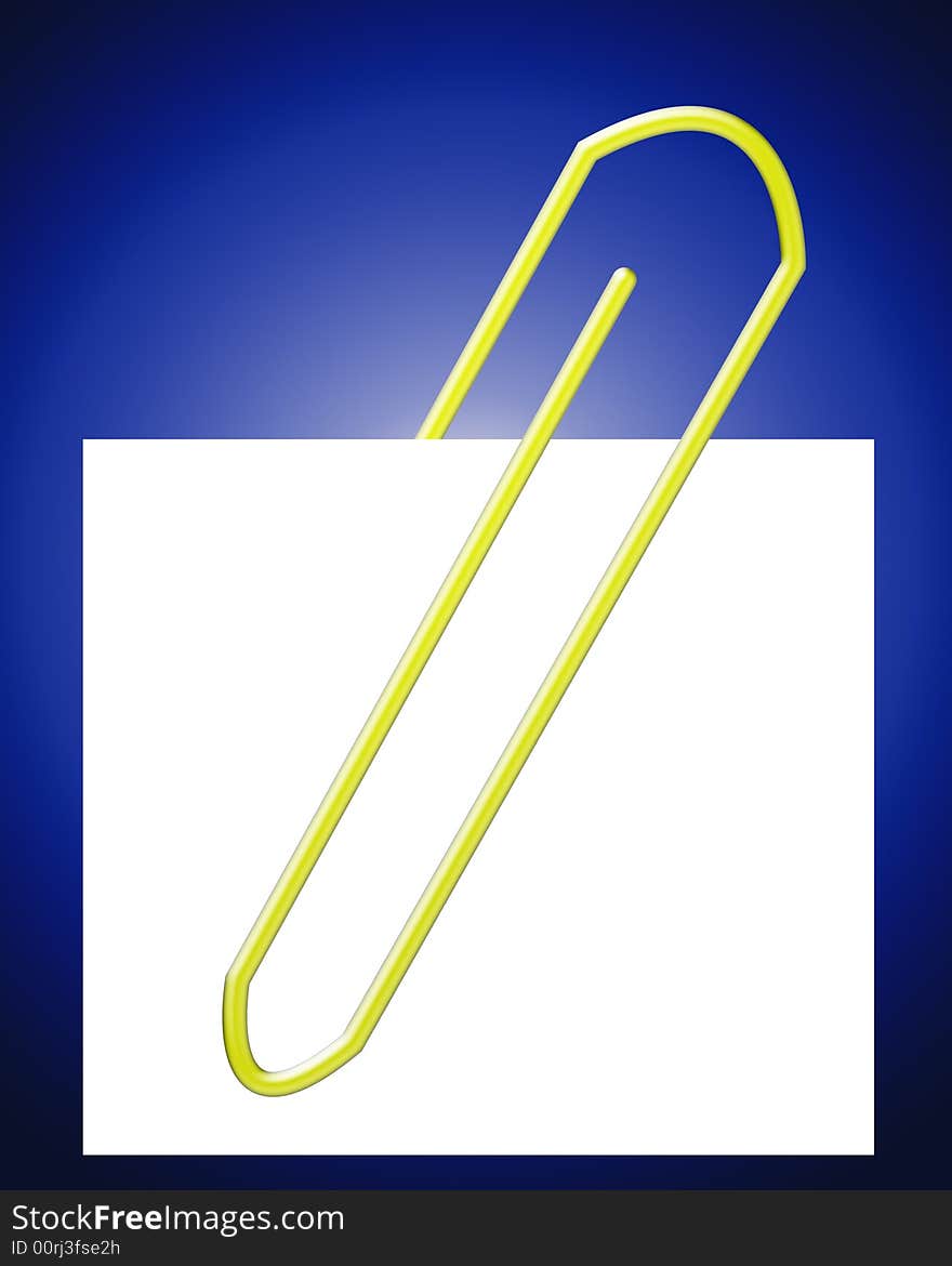 Paperclip With Note 15